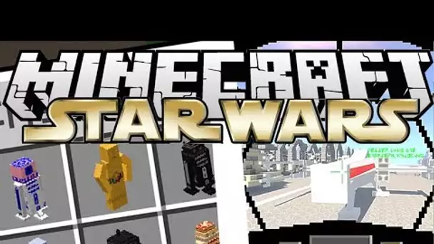 CES NOUVEAUX VAISSEAUX STAR WARS DETRUISENT TOUT ! STAR WARS MOD MINECRAFT