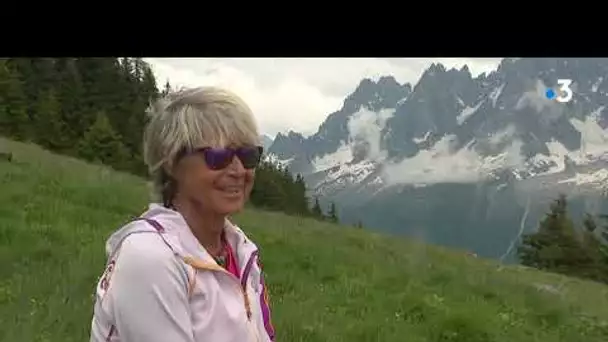 Le petit coin de Paradis de Christine Janin, dans le massif du Mont-Blanc