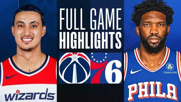 WIZARDS at 76ERS | FULL GAME HIGHLIGHTS | November 6, 2023