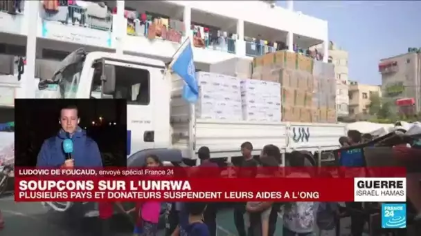 Soupçons sur l'Unrwa : plusieurs pays et donateurs suspendent leurs aides à l'ONG • FRANCE 24