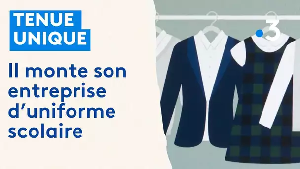 Il monte son entreprise d'uniforme scolaire