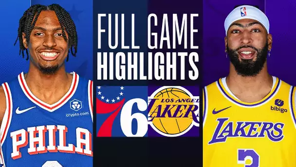 76ERS at LAKERS | FULL GAME HIGHLIGHTS | March 22, 2024