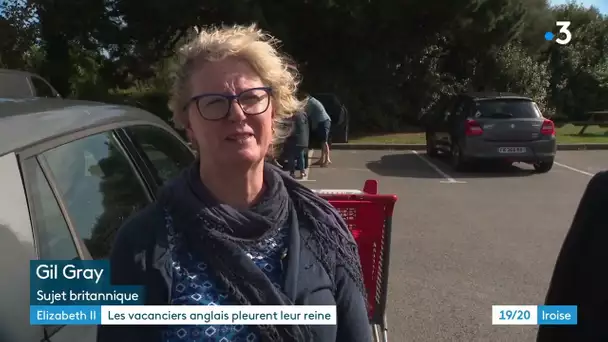 A Roscoff, les vacanciers britanniques pleurent leur reine