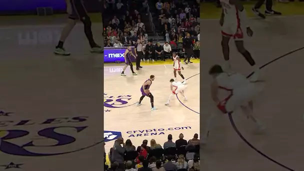 Luka’s NASTY handle creates the open 3 for DFS! 👌