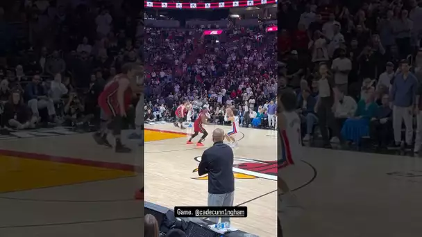 An in-arena view of @cadecunn1ngham's GAME-WINNER! (via amonra_stbrown/Instagram)