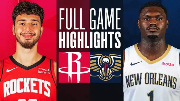 ROCKETS at PELICANS | FULL GAME HIGHLIGHTS | February 22, 2024