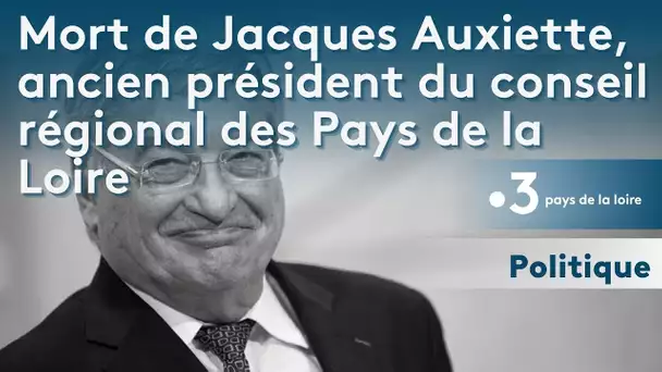 Politique : mort de Jacques Auxiette, ancien président du conseil régional des Pays de la Loire