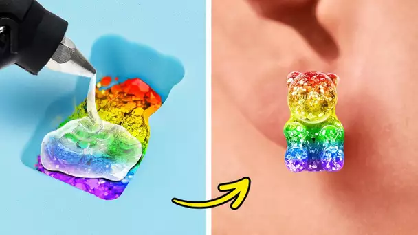 ARTISANAT ET ASTUCES ÉPIQUES AVEC PISTOLET À COLLE ✨💖