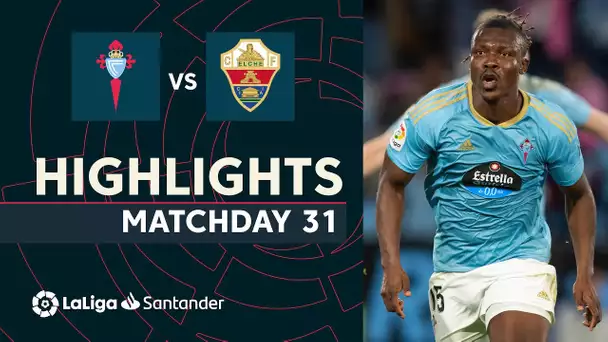 Resumen de RC Celta vs Elche CF (1-0)