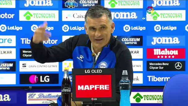 Rueda de prensa Getafe CF vs Deportivo Alavés