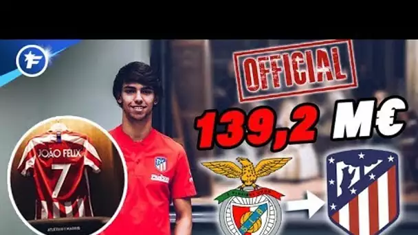 Les chiffres hallucinants du transfert de João Félix à l'Atlético de Madrid | Revue de presse