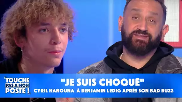 "Je suis choqué" : Cyril Hanouna s'adresse à Benjamin Ledig, après son bad buzz