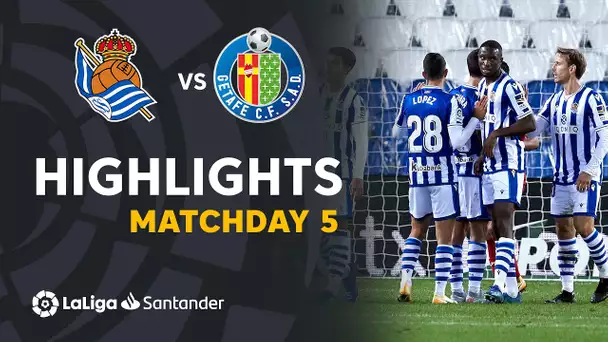 Highlights Real Sociedad vs Getafe CF (3-0)