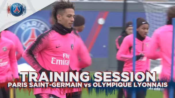 TRAINING SESSION - PARIS SAINT-GERMAIN vs OLYMPIQUE LYONNAIS