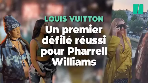 Le défilé Louis Vuitton de Pharrell Williams a amené Beyoncé, Rihanna et Jay-Z sur le Pont-Neuf