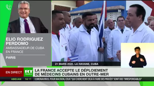 Aide médicale de Cuba à la France : «Nous sommes prêts à agir» rappelle Elio Rodriguez Perdomo
