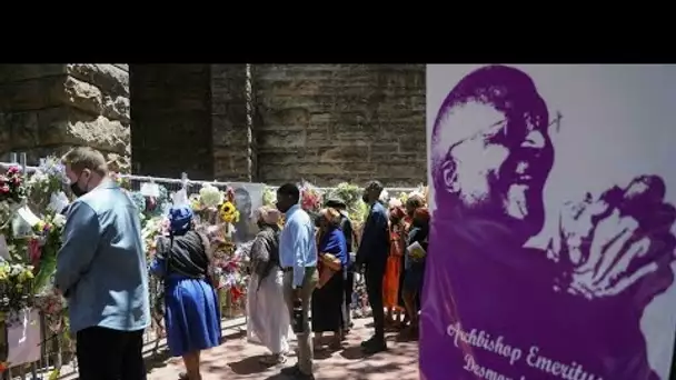 Après une semaine d'hommages, l'Afrique du Sud fait ses adieux à Desmond Tutu • FRANCE 24