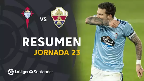 Resumen de RC Celta vs Elche CF (3-1)