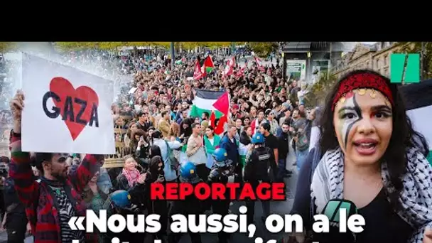 Pour Gaza, ces manifestants pro-Palestine ont bravé l’interdiction de manifester de Darmanin