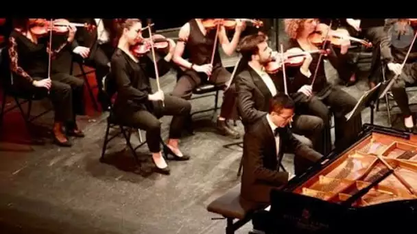 Omar Harfouch pianiste virtuose à Béziers pour son "Concerto pour la Paix", sa nouvelle création t