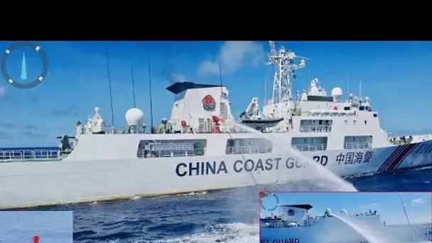 Tensions entre des garde-côtes chinois et philippins en mer de Chine méridionale