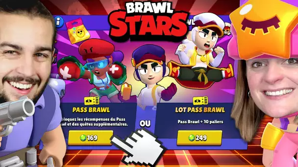 ON ACHETE LE BRAWL PASS SAISON 10 : NOUVEAU BRAWLER CHROMATIQUE FANG ! BRAWL STARS !