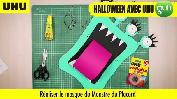 TUTOS HALLOWEEN : UHU x GULLI I Le Monstre du placard !