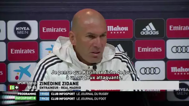 Benzema l'homme en forme du Real pour Zidane