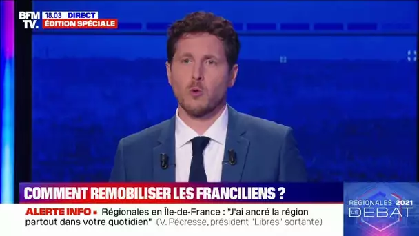 Régionales en Ile-de-France: comment remobiliser les Franciliens ?  La réponse de Julien Bayou