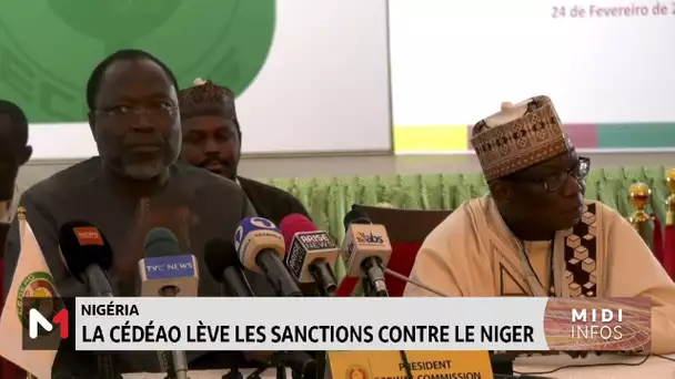 La CEDEAO lève les sanctions contre le Niger
