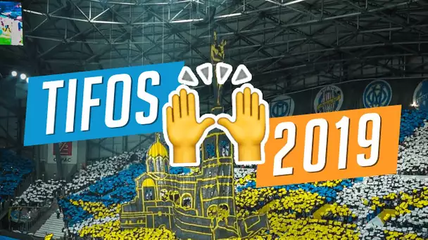 Les plus beaux tifos de 2019 à l'Orange Vélodrome 🔥