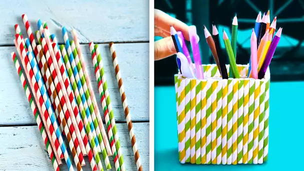 DES CRÉATIONS DE RECYCLAGE DIY FACILES POUR LES ENFANTS