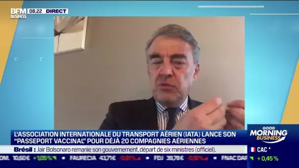 Alexandre de Juniac (IATA) : Transport aérien international, pas de retour à la normale avant 2024