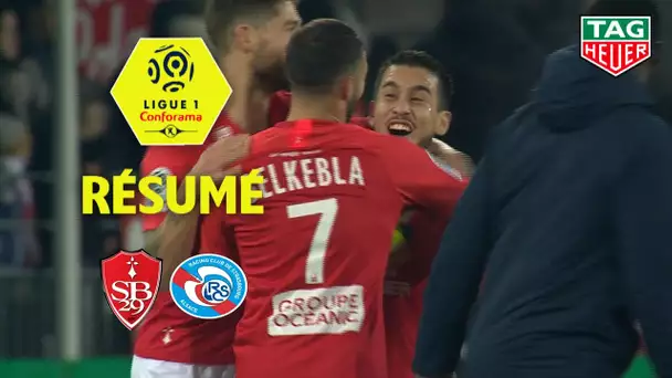 Stade Brestois 29 - RC Strasbourg Alsace ( 5-0 ) - Résumé - (BREST - RCSA) / 2019-20