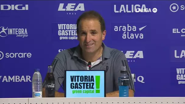 Rueda de prensa Deportivo Alavés vs CA Osasuna