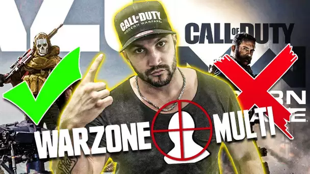 WARZONE A TUÉ MODERN WARFARE ? MULTI VS BATTLE ROYALE !