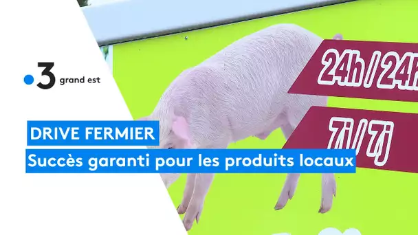 Un distributeur drive fermier installé dans le village de Freistroff