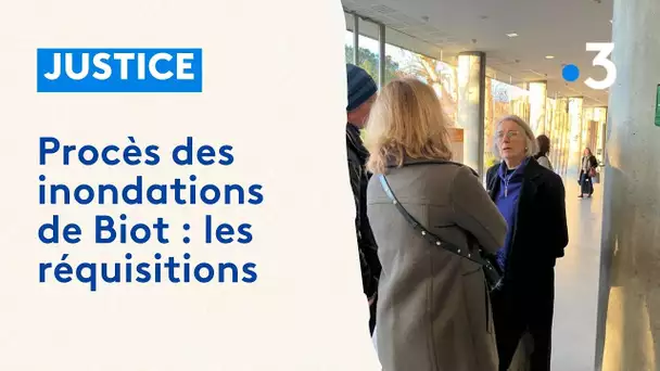 Procès des inondations de Biot :18 mois de prisons avec sursis requis contre l'ancienne maire