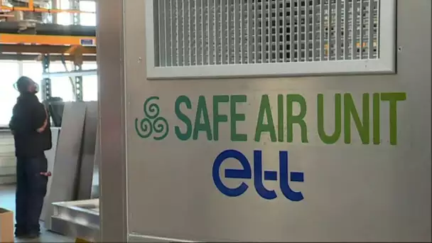 Une entreprise finistérienne invente un purificateur d'air "anti-covid"