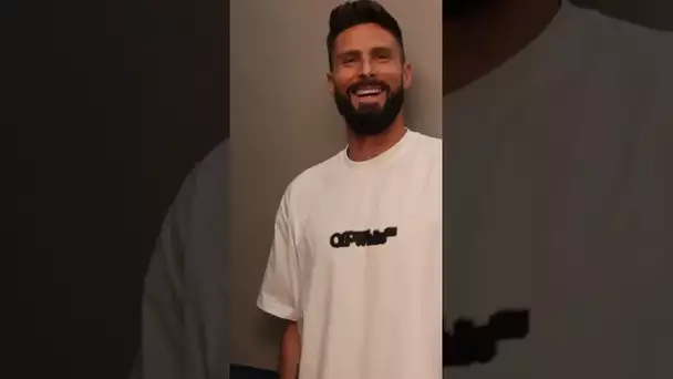Giroud distrait 🫢et Mbappé épaté 😮 #shorts