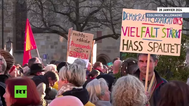 🇩🇪 Allemagne : manifestations contre l'extrême droite