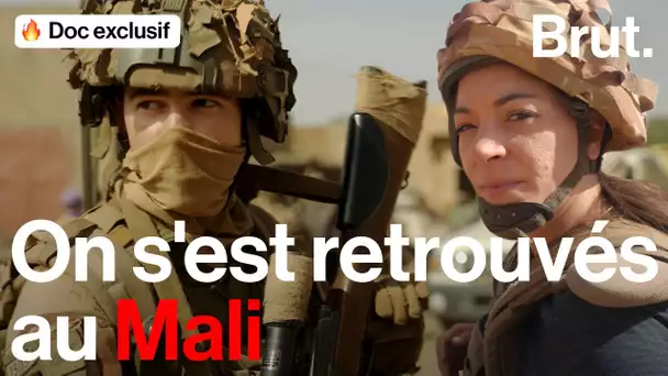 28 décembre, avec un jeune soldat français envoyé au Mali