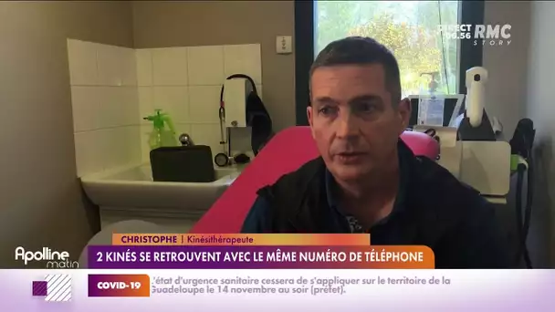 Deux kinés se retrouvent avec le même numéro de téléphone depuis un an