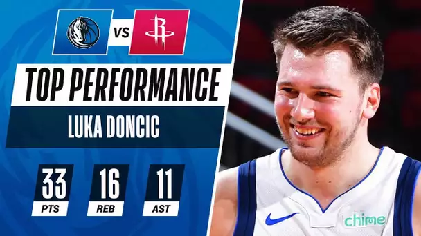 Luka Stuffs The Stat Sheet in Road Victory!