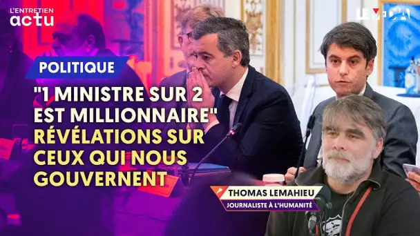 RÉVÉLATIONS : "UN MINISTRE SUR DEUX EST MILLIONNAIRE" / ENQUÊTE SUR LE GOUVERNEMENT ATTAL-MACRON