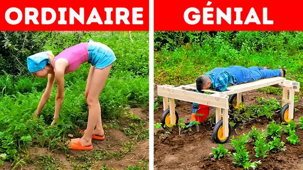 CONSEILS BRILLANTS DE JARDINAGE POUR LES DÉBUTANTS ET ASTUCES POUR FAIRE POUSSER TES PLANTES