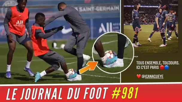 Victime d'un violent tacle de GUEYE, MBAPPÉ vole à son secours sur les réseaux sociaux !