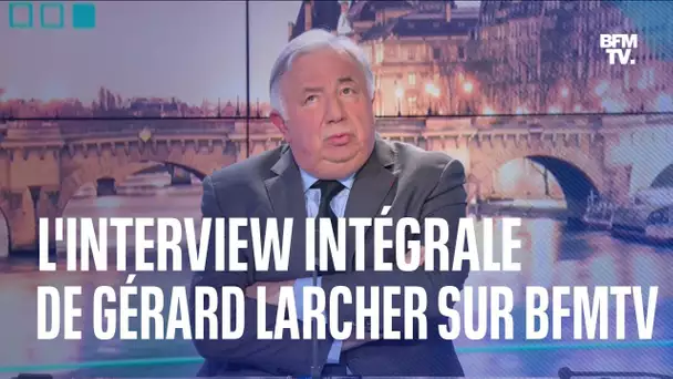 L'interview intégrale de Gérard Larcher sur BFMTV