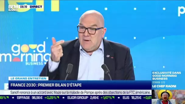 Bruno Bonnell (France 2030) : France 2030, premier bilan d'étape