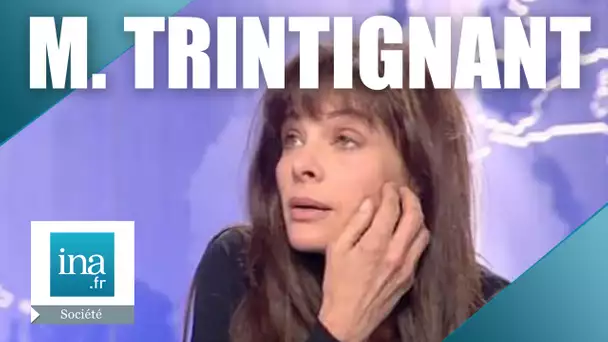 Marie Trintignant "Victoire ou la douleur des femmes" | Archive INA